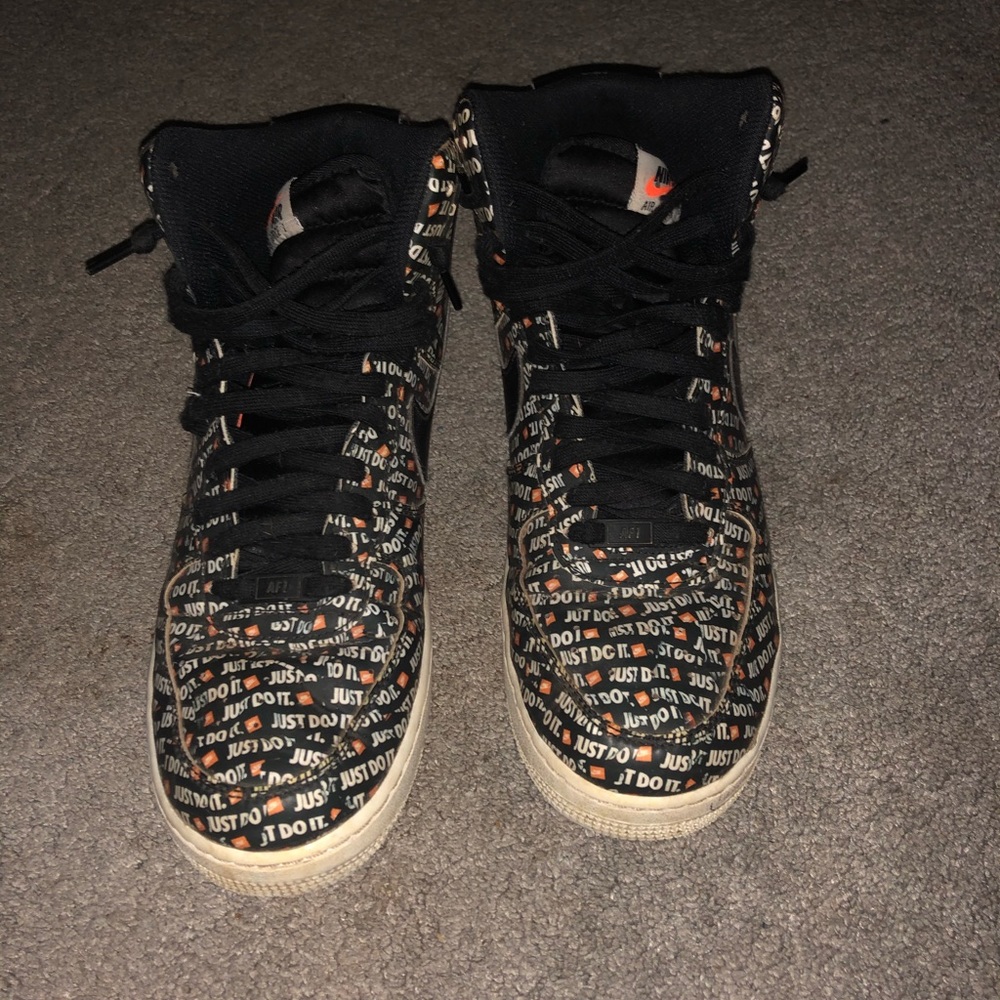 Nike just do it high tops